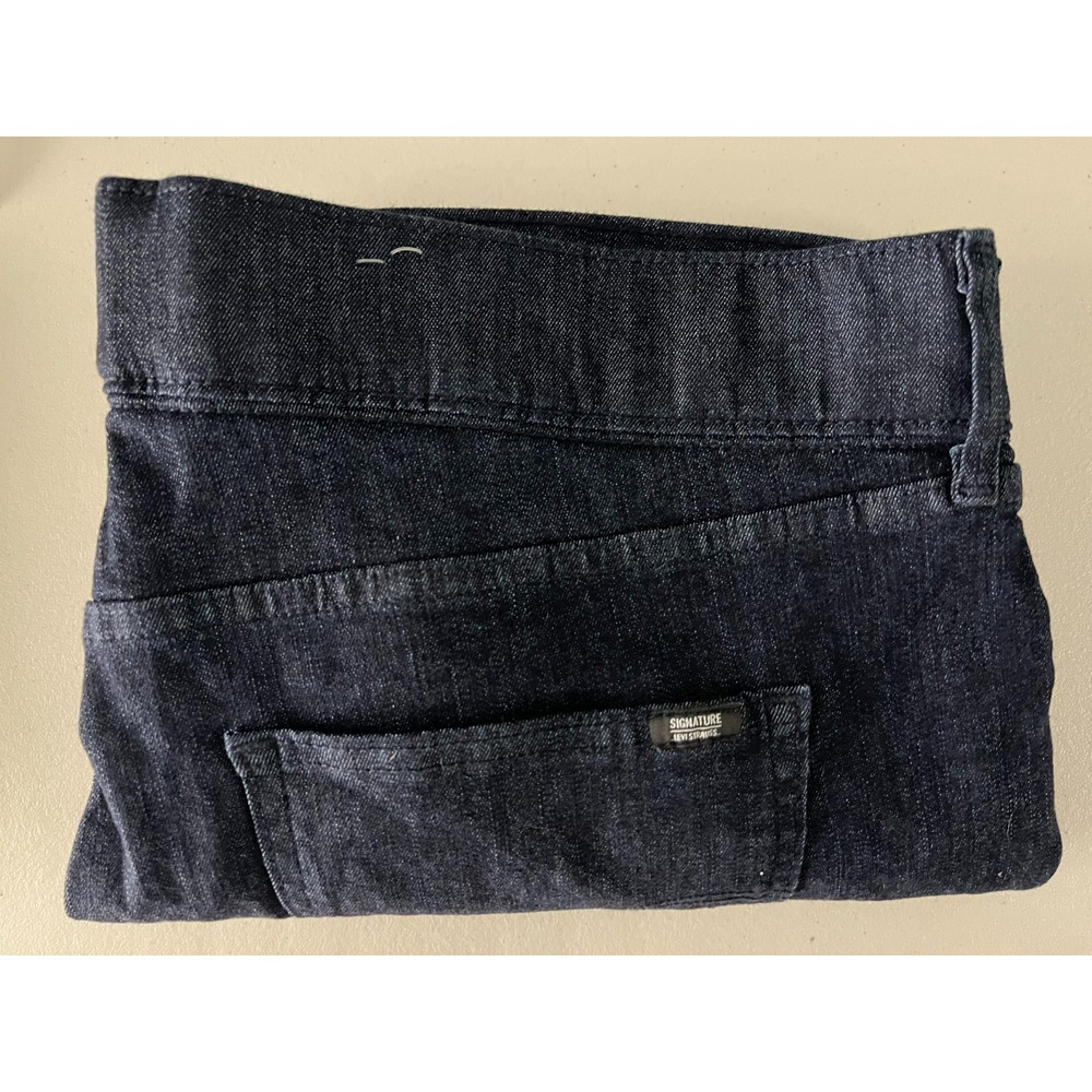 Levi Signature Gold Jeans Womens 36x32 Totally Shaping Ultimate Pull On Skinny